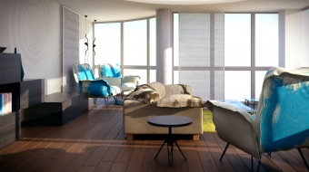 modernus buto interjeras Vilniuje