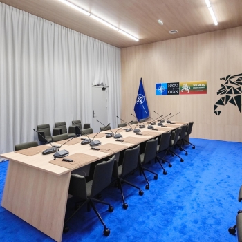 31 - NATO Summit Vilnius Generalio sekretoriaus posedziu kab