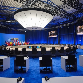 33 - NATO Summit Vilnius Delegatų pagrindine NAC2 posedziu sale