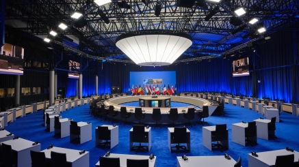 34 - NATO Summit Vilnius Delegatų pagrindine NAC2 posedziu sale