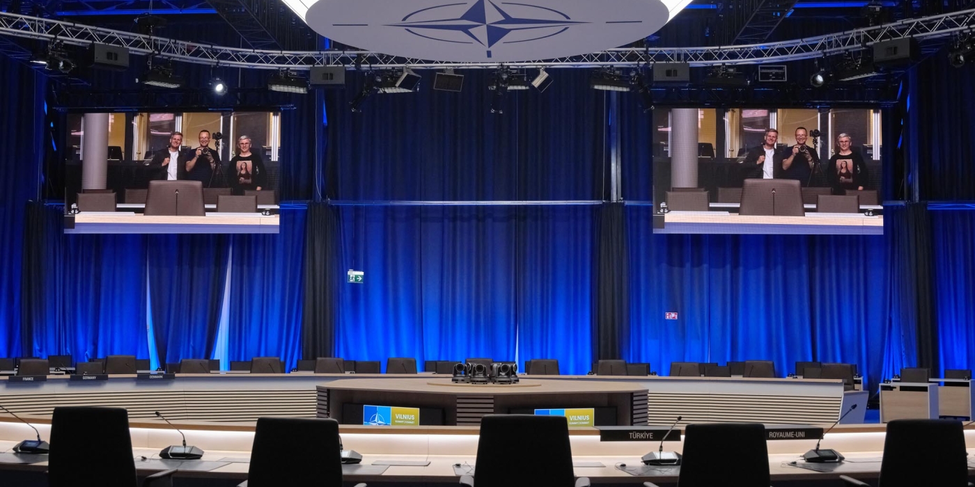 39 - NATO Summit Vilnius Delegatų pagrindine NAC2 posedziu sale